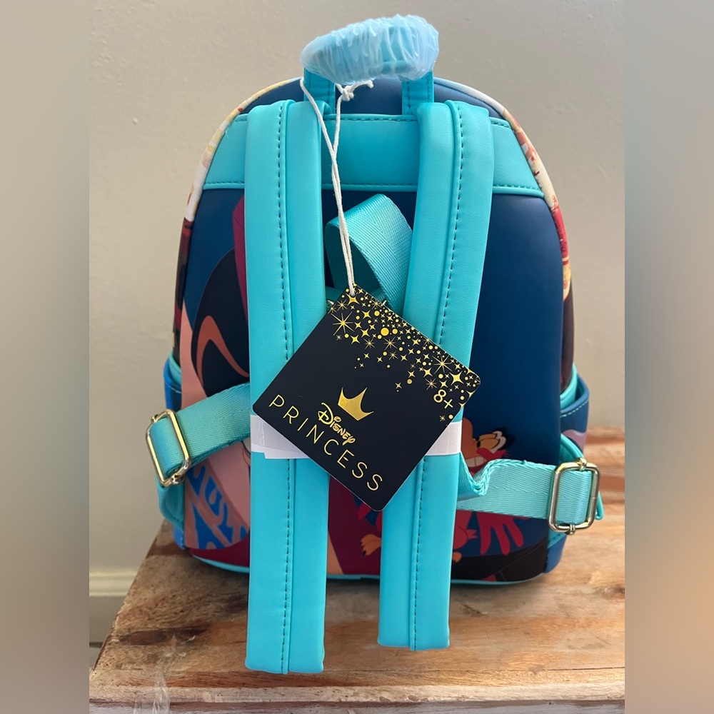 Loungefly Aladdin Princess Scenes Mini Backpack - Picture 3 of 9